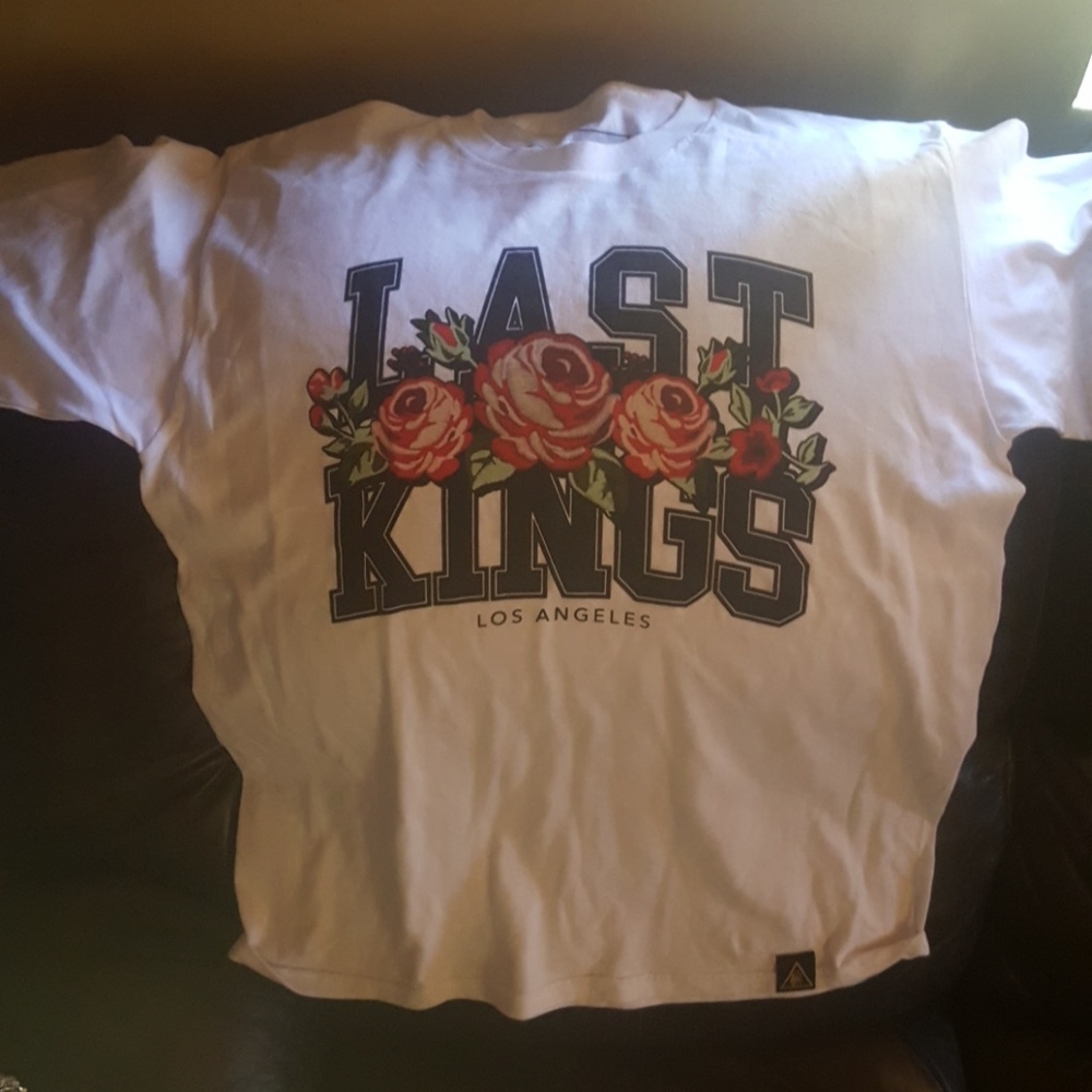 Nowt Last Kings floral design t-shirt